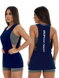 Camiseta Regata Cavada Long Feminina Academia