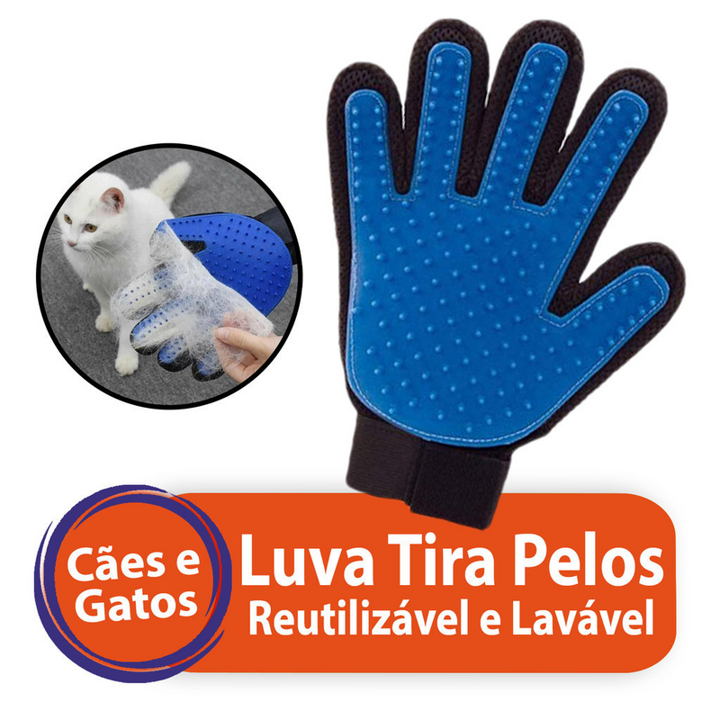 Luva Pet Nano Magnética e Escova Removedora de Pelos Ultimas Unidades🐕🐈+ Frete Grátis 🚚