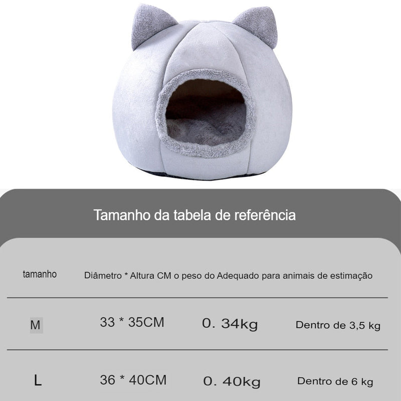 Cama para Gatos e Cachorros - Orelhinhas