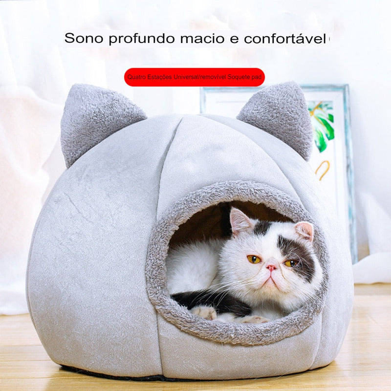 Cama para Gatos e Cachorros - Orelhinhas