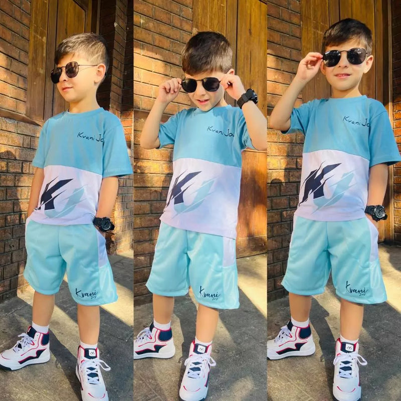 Conjunto Juvenis para Meninos Camisa e Bermuda (Tamanhos 2 a 12 Anos) Coleção 2024 + Frete Grátis 🚚